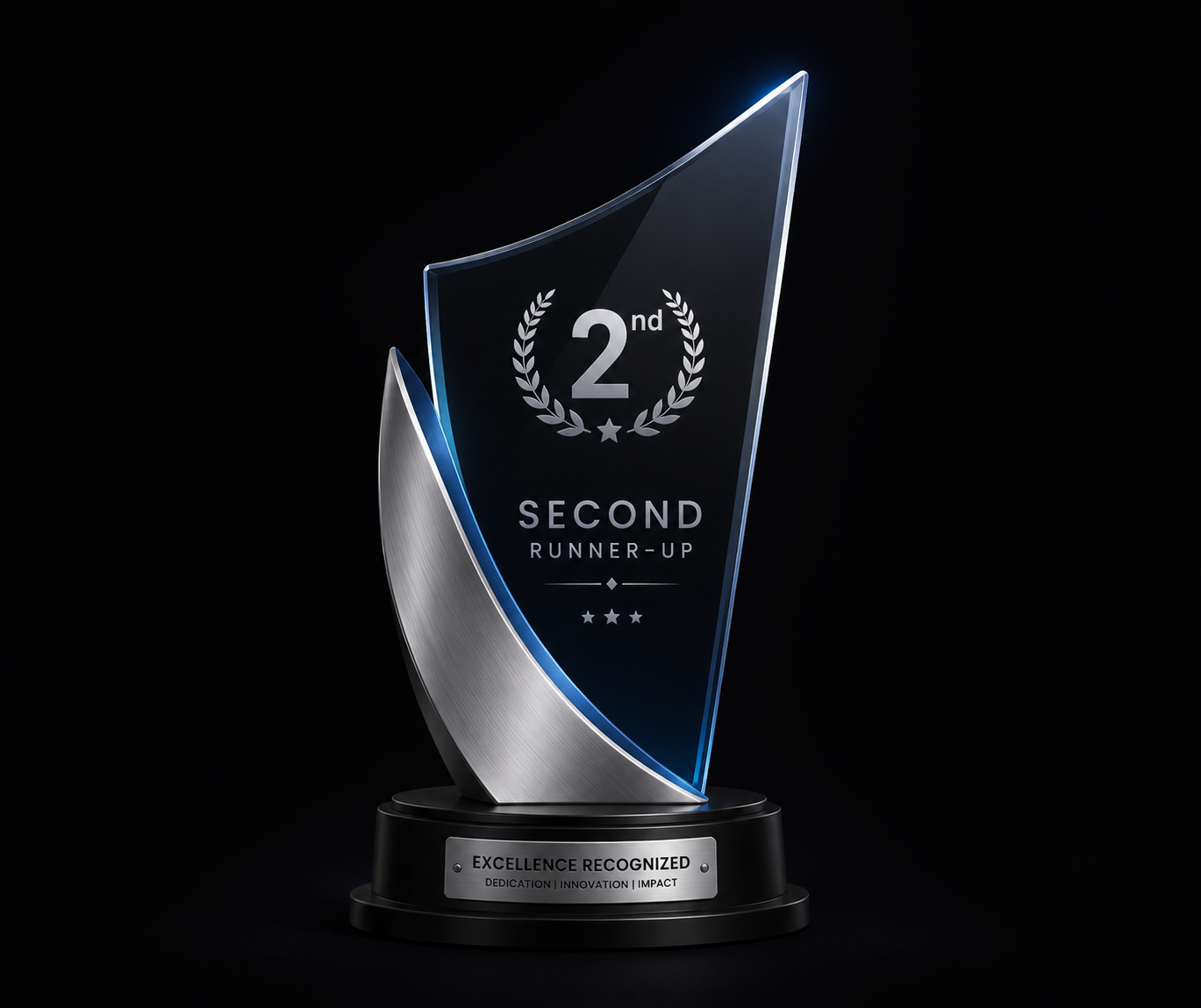 Runner Up Trophy