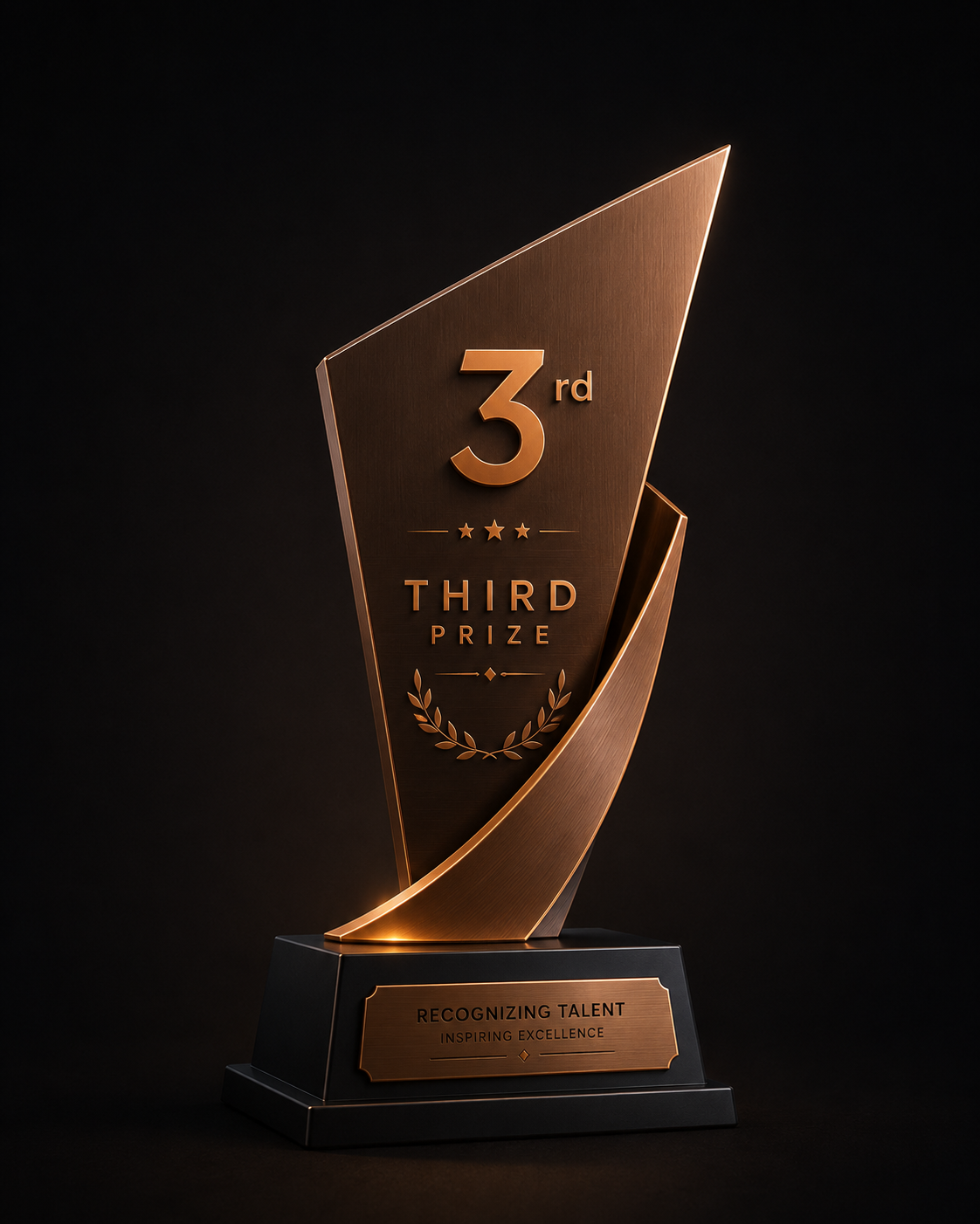 Second Runner Up Trophy